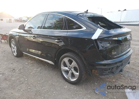 2022 Audi Q5 Sportback S Line Prestige from USA, damaged, VIN WA16AAFY3N2015656